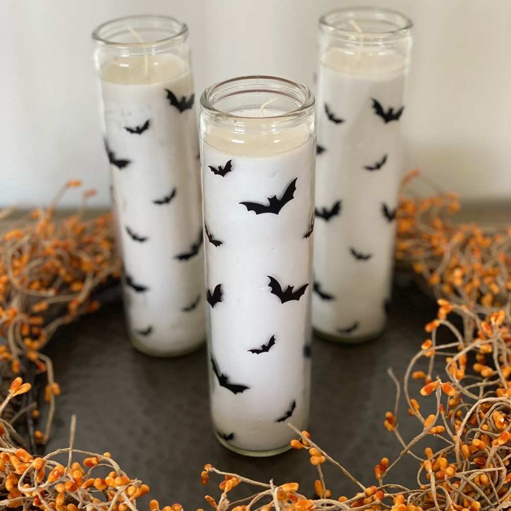 Halloween Bat Candles - Picture 1 of 2